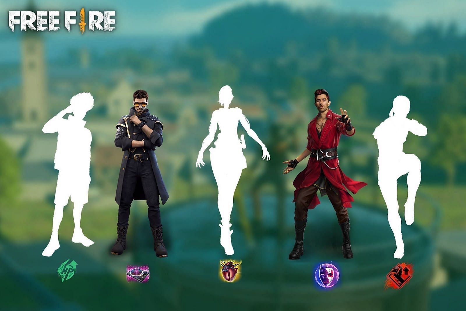 Use these Free Fire characters to easily win every Factory Challenge (Image via Sportskeeda)