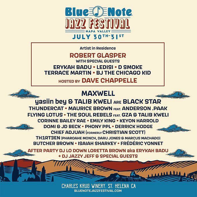 Blue Note Jazz Festival 2022 Lineup, tickets and all you need to know