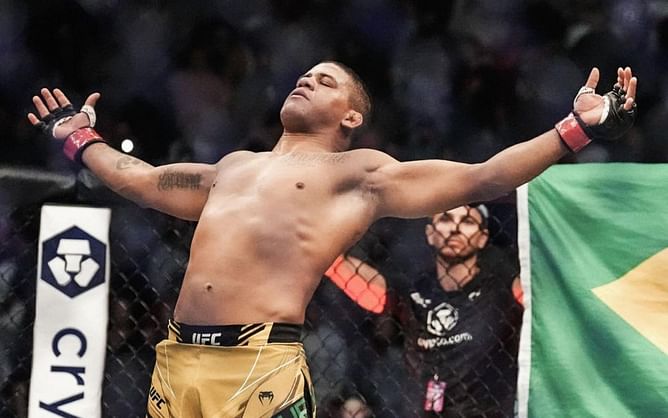 "Fight against the odds and make your mark" - Gilbert Burns says he doesn't care where he's "landing in the rankings tomorrow"