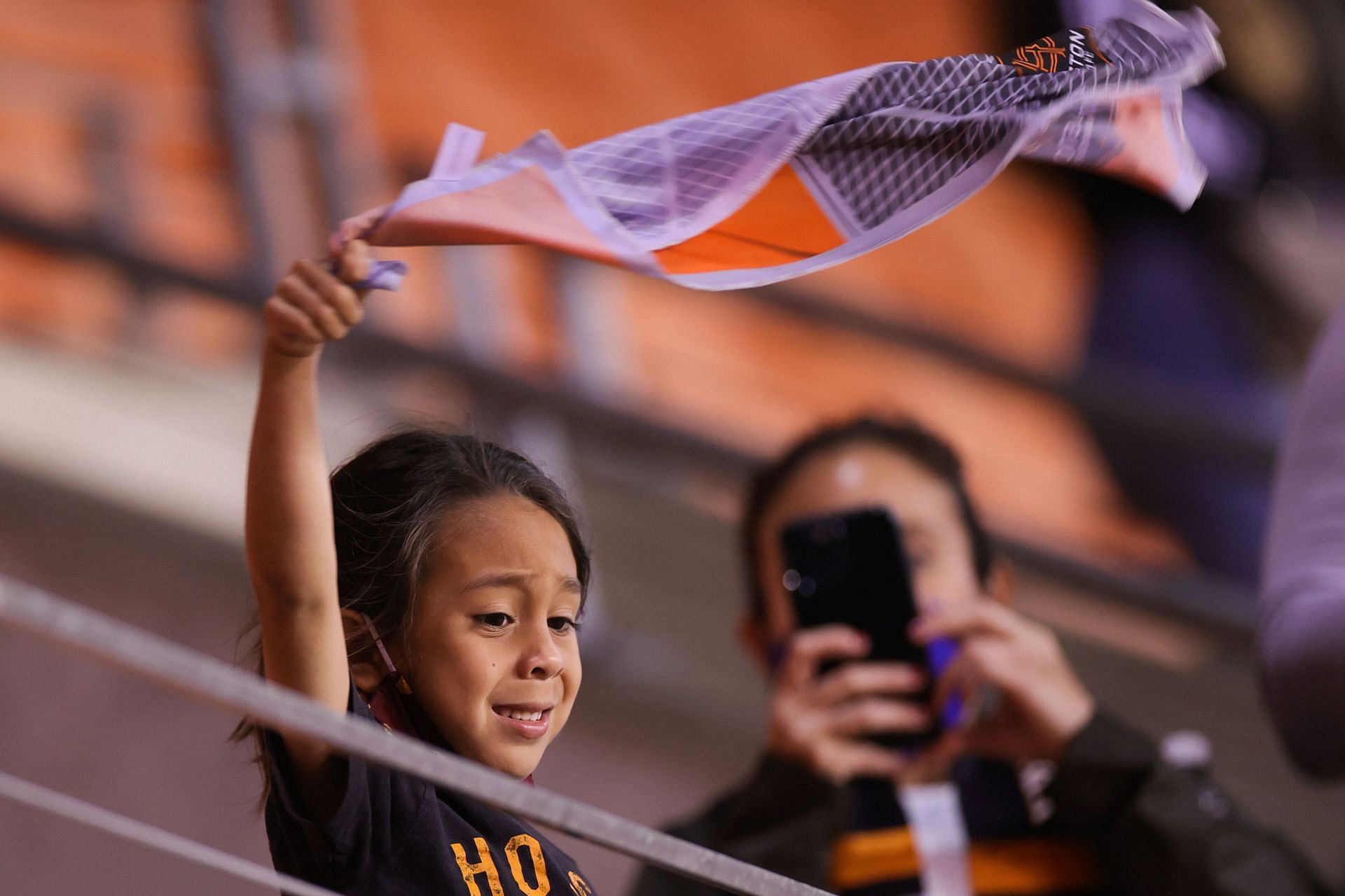 Houston Dynamo FC fans at the stadium