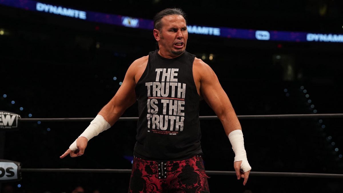 Matt Hardy is currently teaming with Jeff Hardy in AEW.