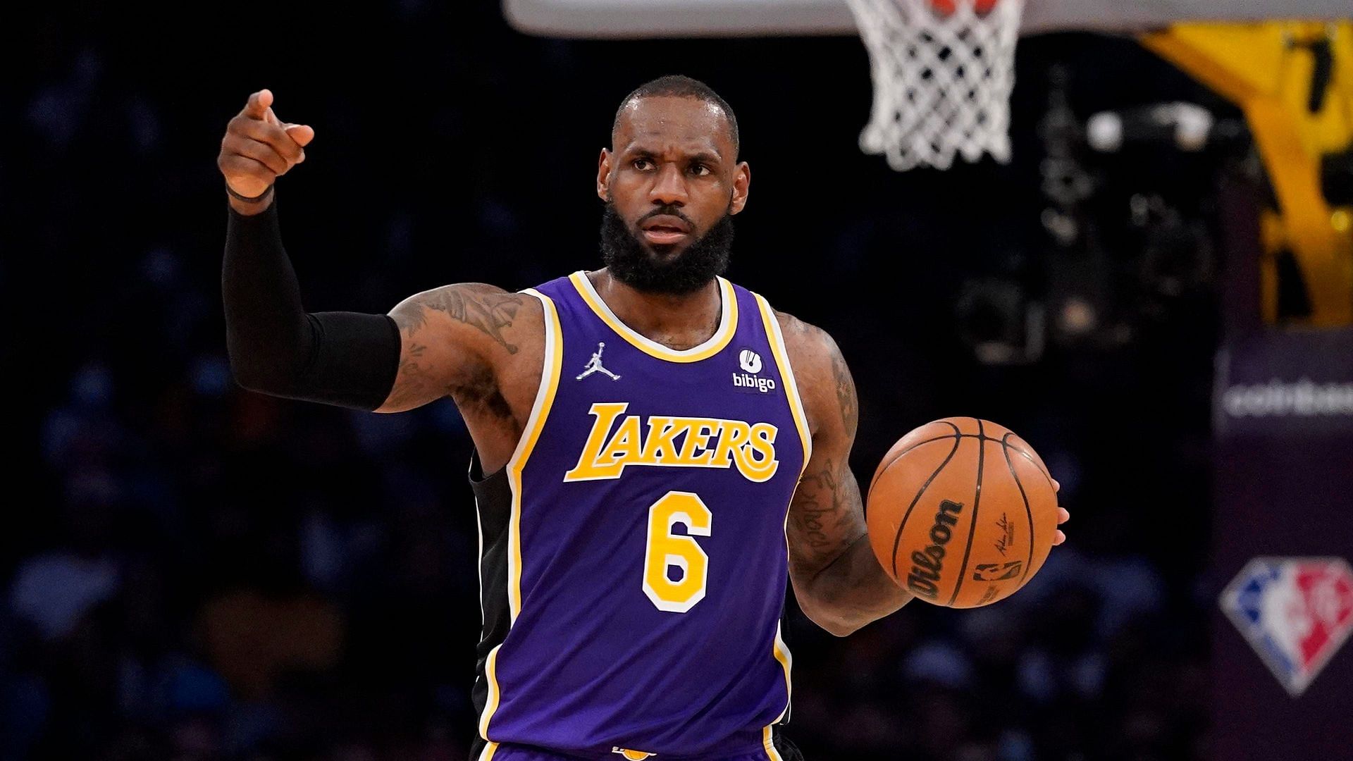 LeBron James may never be considered an iconic Laker in the mold of Kobe Bryant, Jerry West and Magic Johnson. [Photo: Forbes]