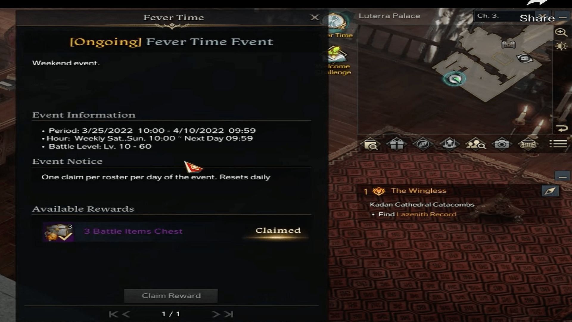 Players of Lost Ark can get special items during the Spring Fever Time event during the weekends in April (Image via Geek Spells/YouTube)
