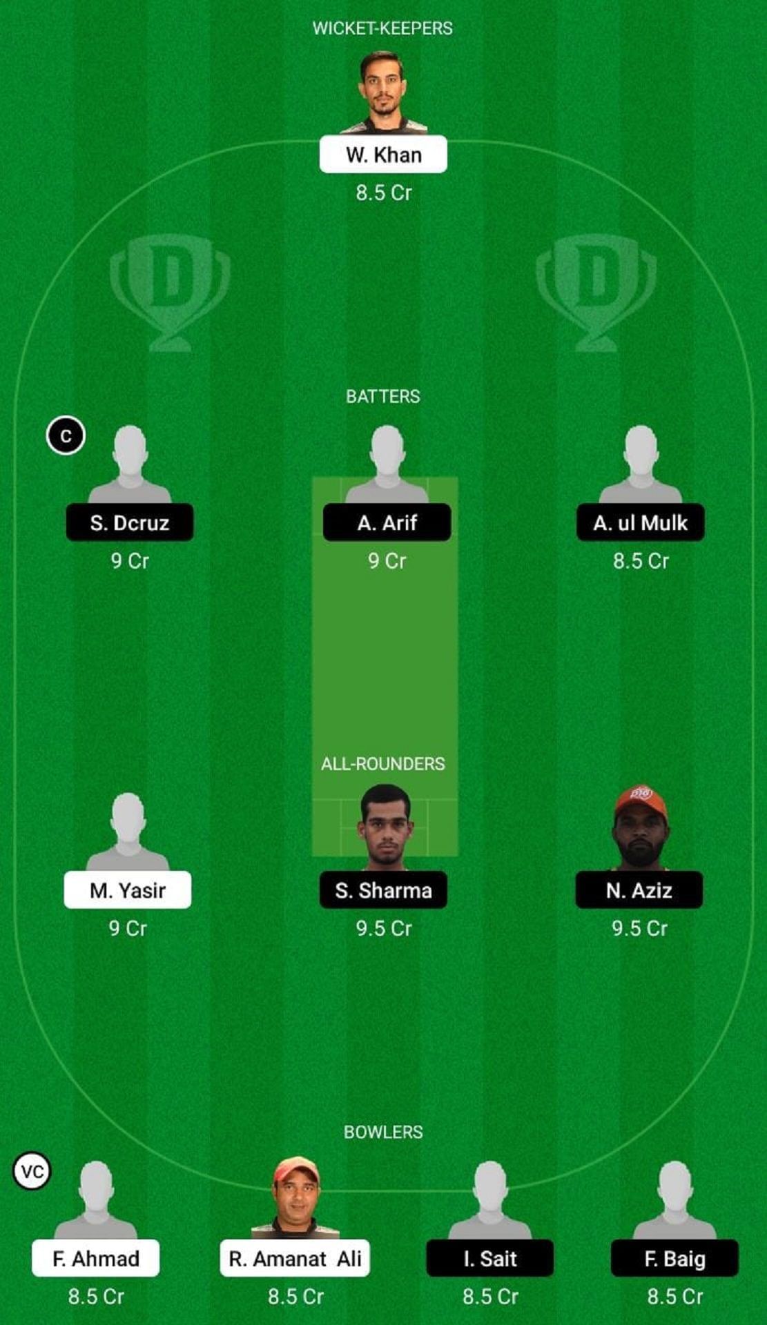 FDD vs AJH Dream11 Fantasy Suggestion #2