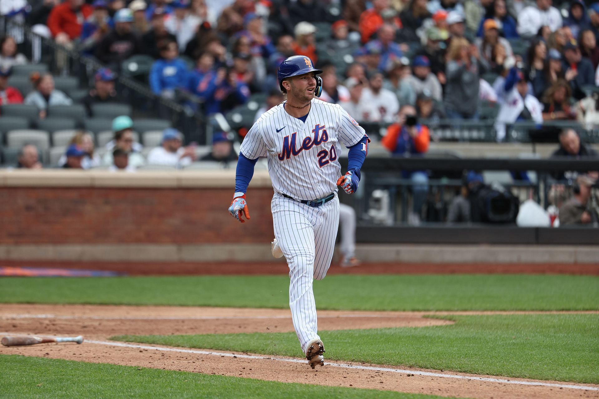New York Mets slugger Pete Alonso is batting .260 with 16 RBIs