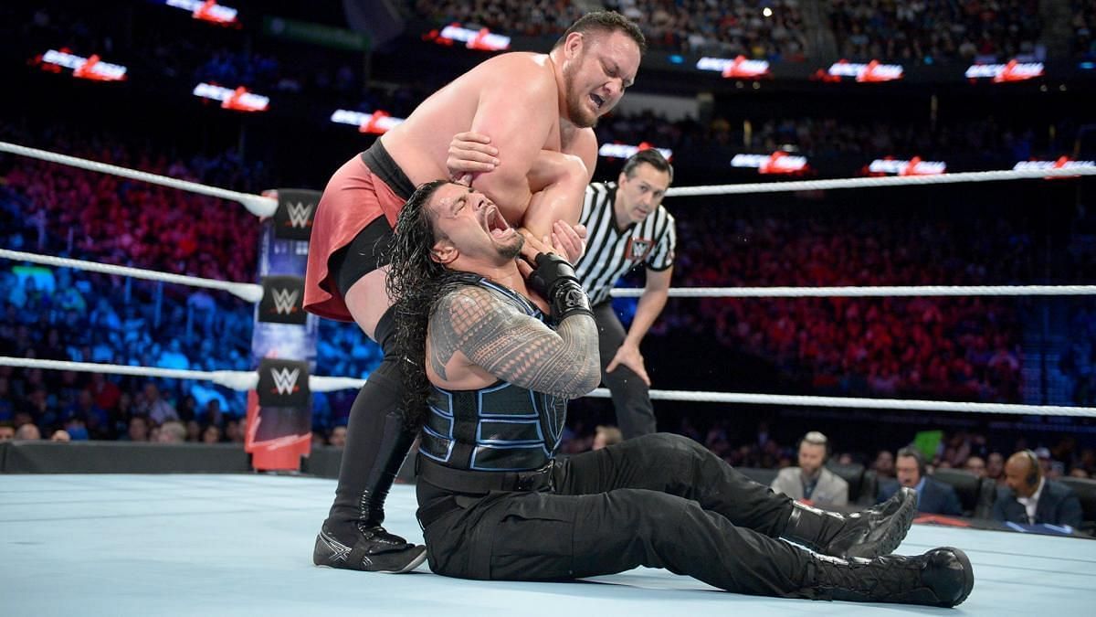 WWE Backlash के मेन इवेंट में हुआ था रोमन रेंस और समोआ जो का मैच