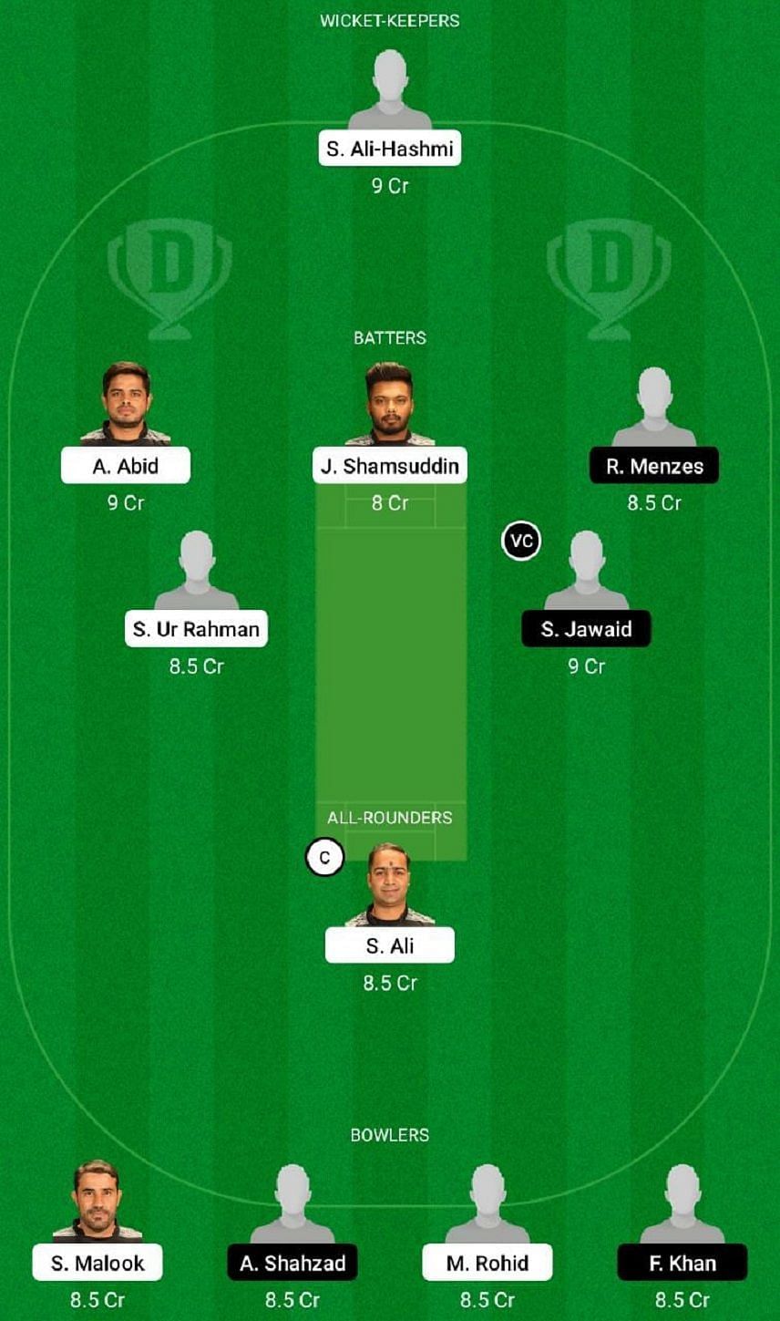 TVS vs DUA Dream11 Fantasy Tip #2 - Sharjah Ramadan T10 League