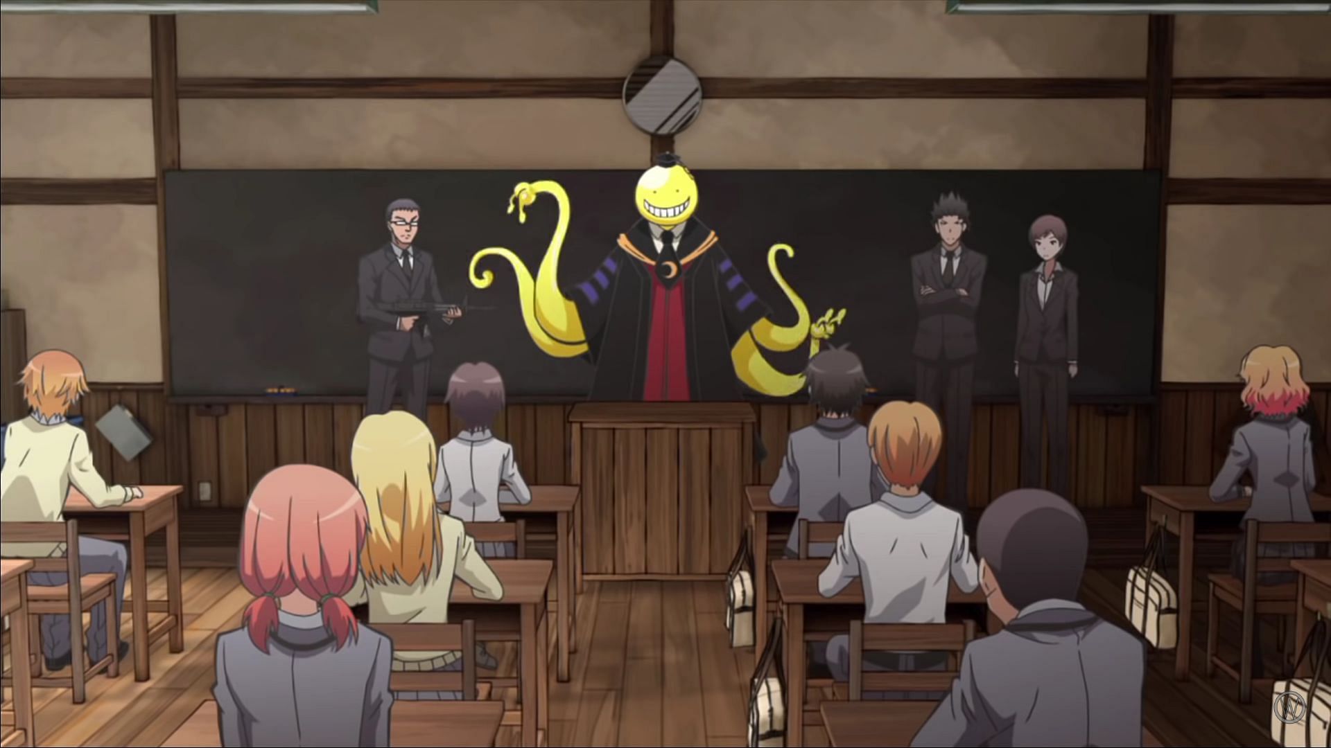 Korosensei was the loved by all his students (Image via Assassination Classroom)
