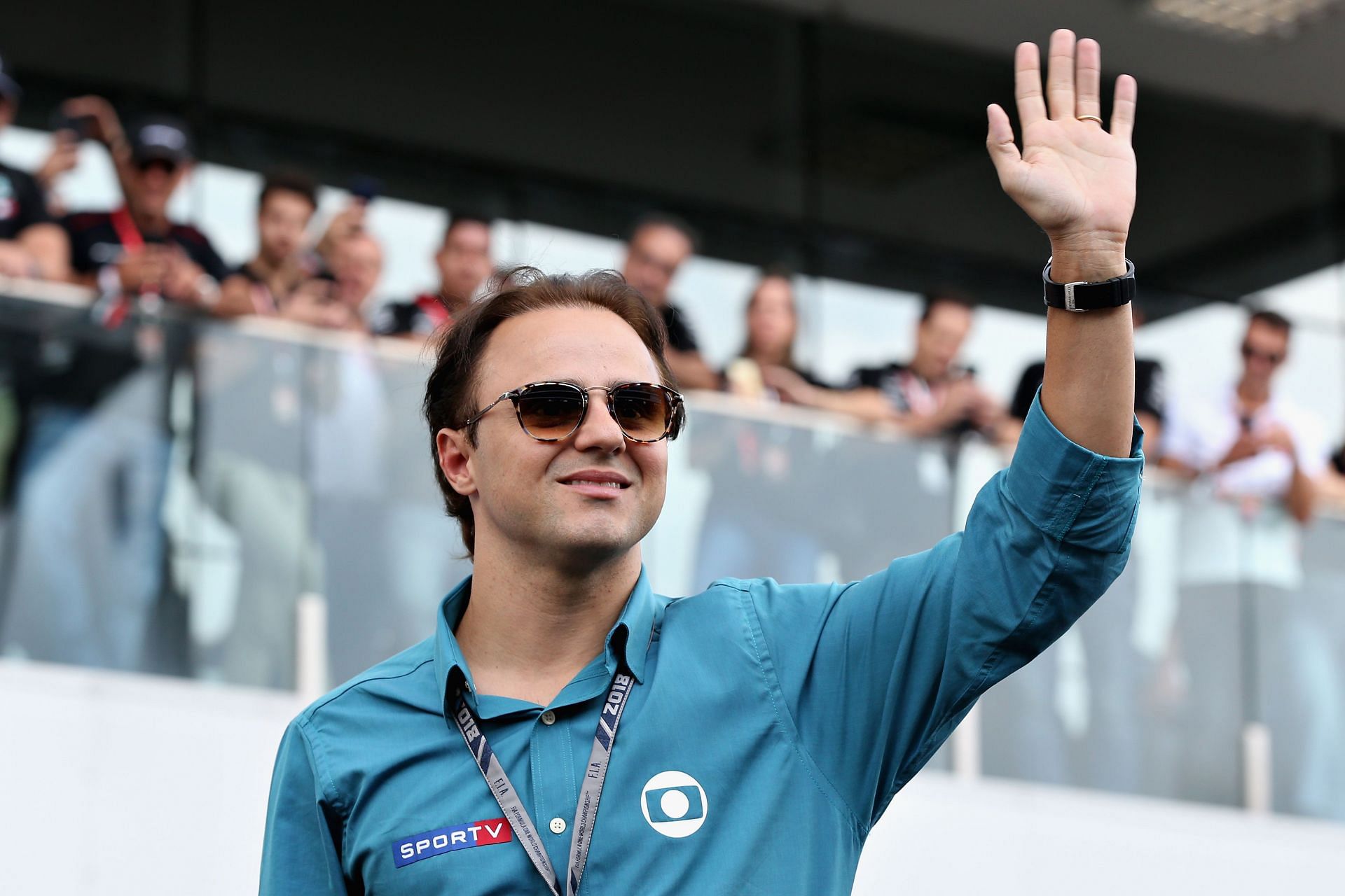 Felipe Massa at the F1 Grand Prix of Brazil