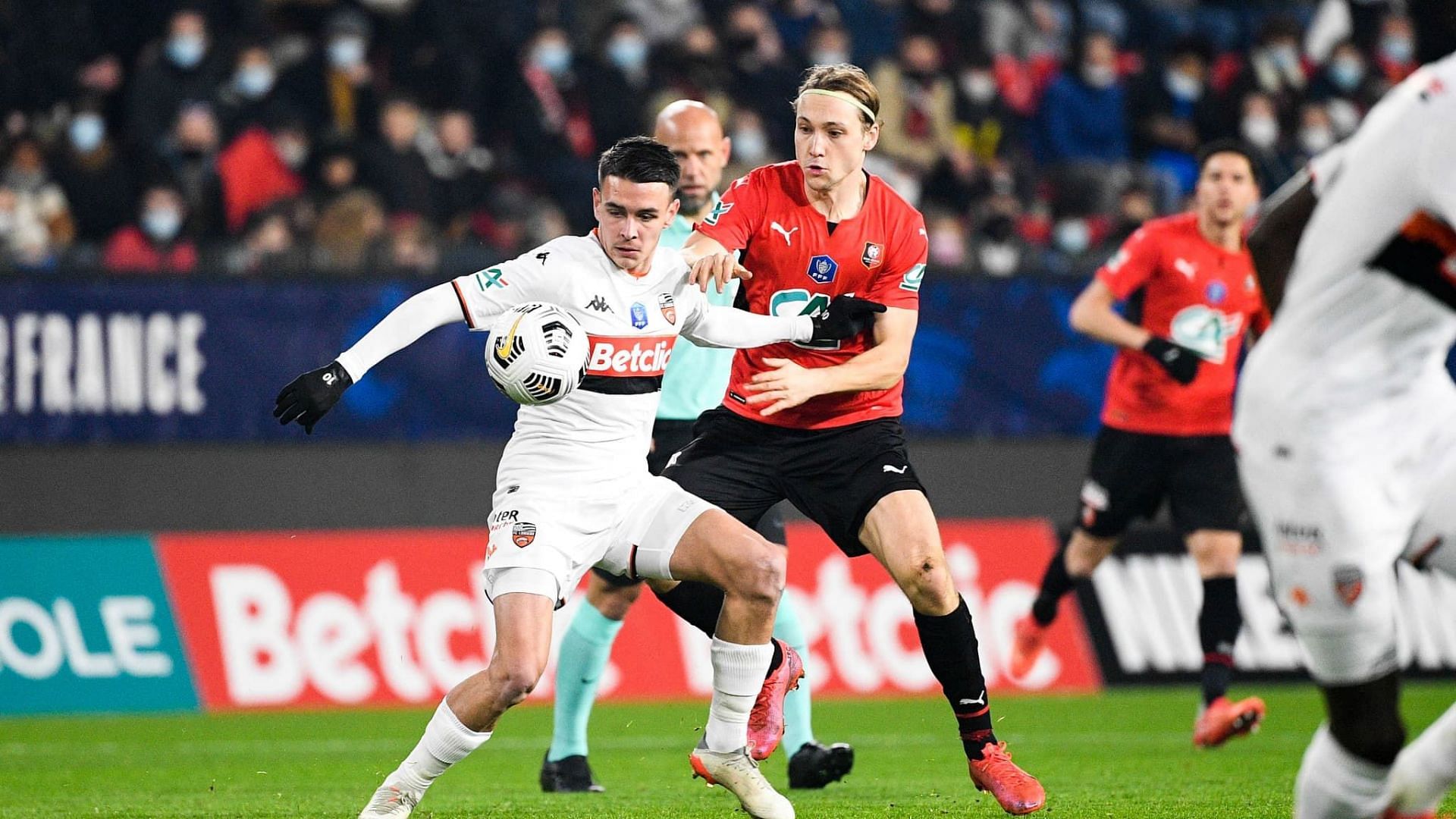 Rennes face Lorient in Ligue 1 on Sunday.