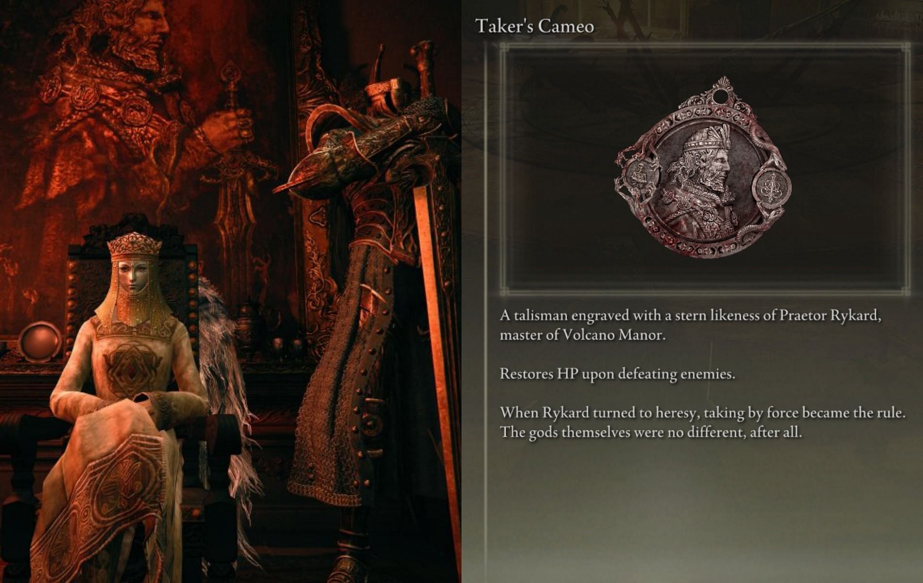 Obtaining the Taker&rsquo;s Cameo in Elden Ring (Images via Elden Ring)
