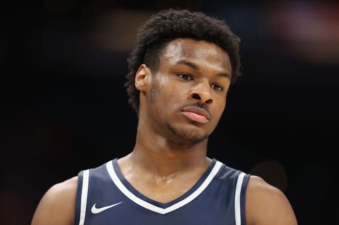 “Bronny has it worse than any high school kid, any kid growing up” - Amari Bailey on Bronny James constantly being under the microscope