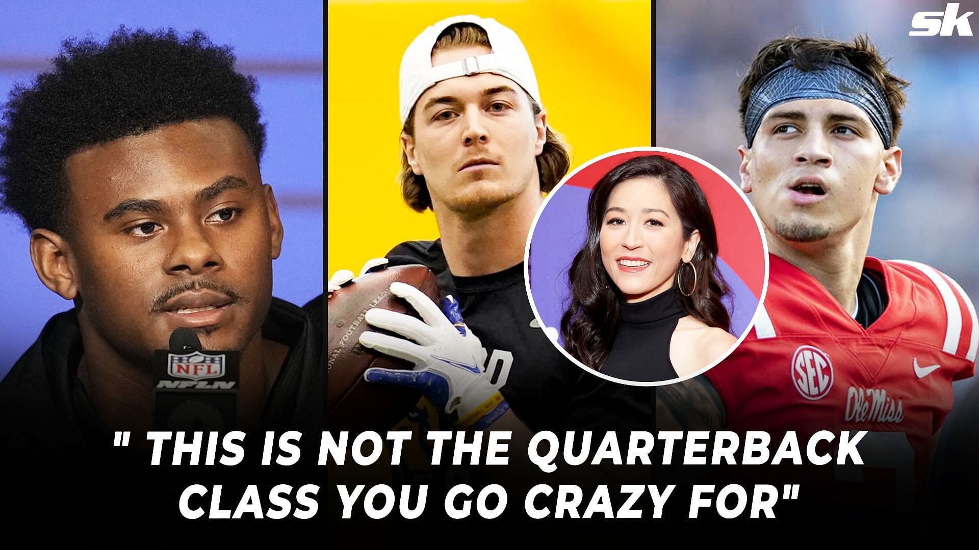 NFL analyst Mina Kimes doesn&#039;t think this quaterback class is one to go crazy for