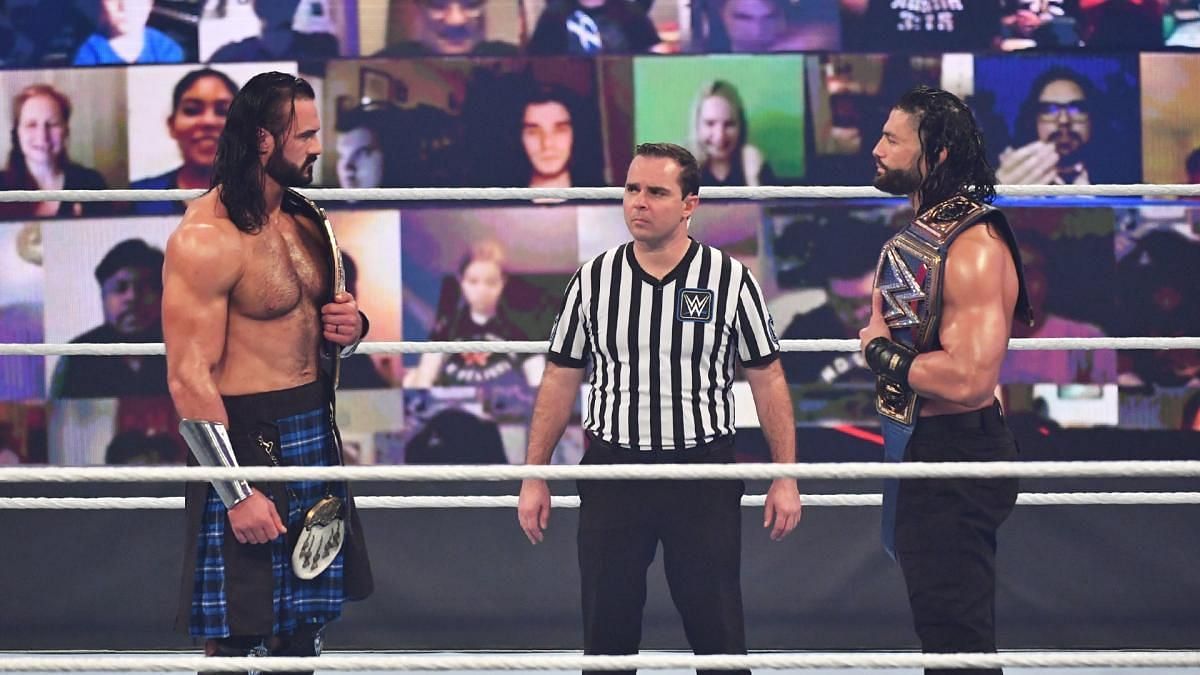 WWE SmackDown में रोमन रेंस और ड्रू मैकइंटायर की दुश्मनी शुरू हुई