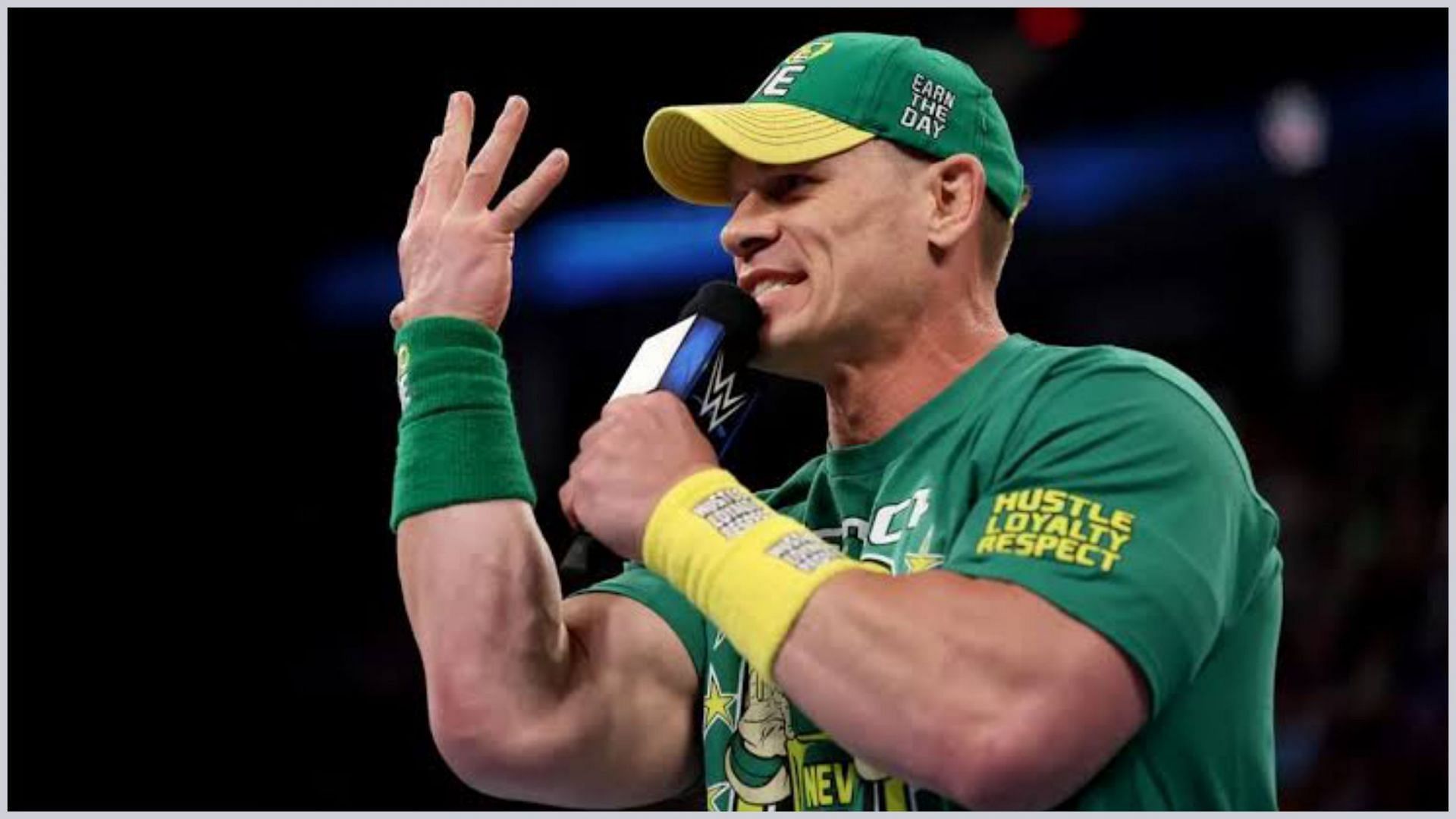 Cena is a 16-time WWE World Champion.