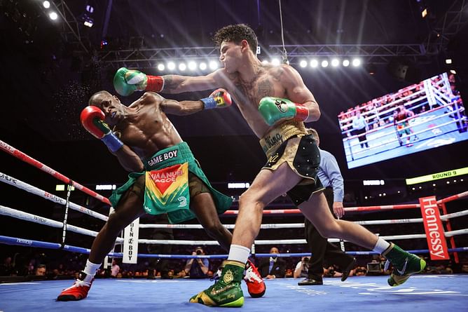 Ryan Garcia secures a dominant victory over Emmanuel Tagoe