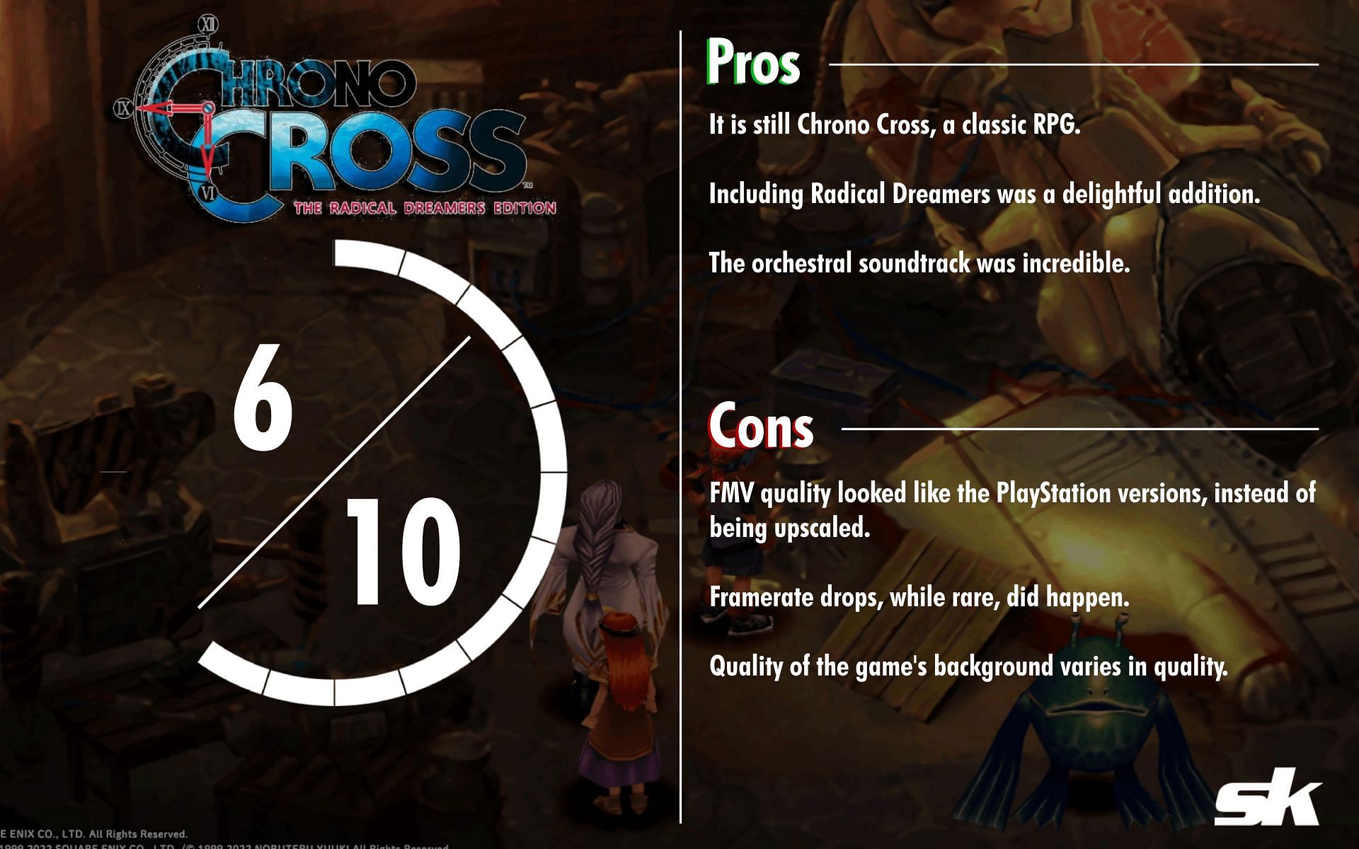 Chrono Cross: The Radical Dreamers Edition is not a perfect release, but it is still quite enjoyable (Image via Sportskeeda)