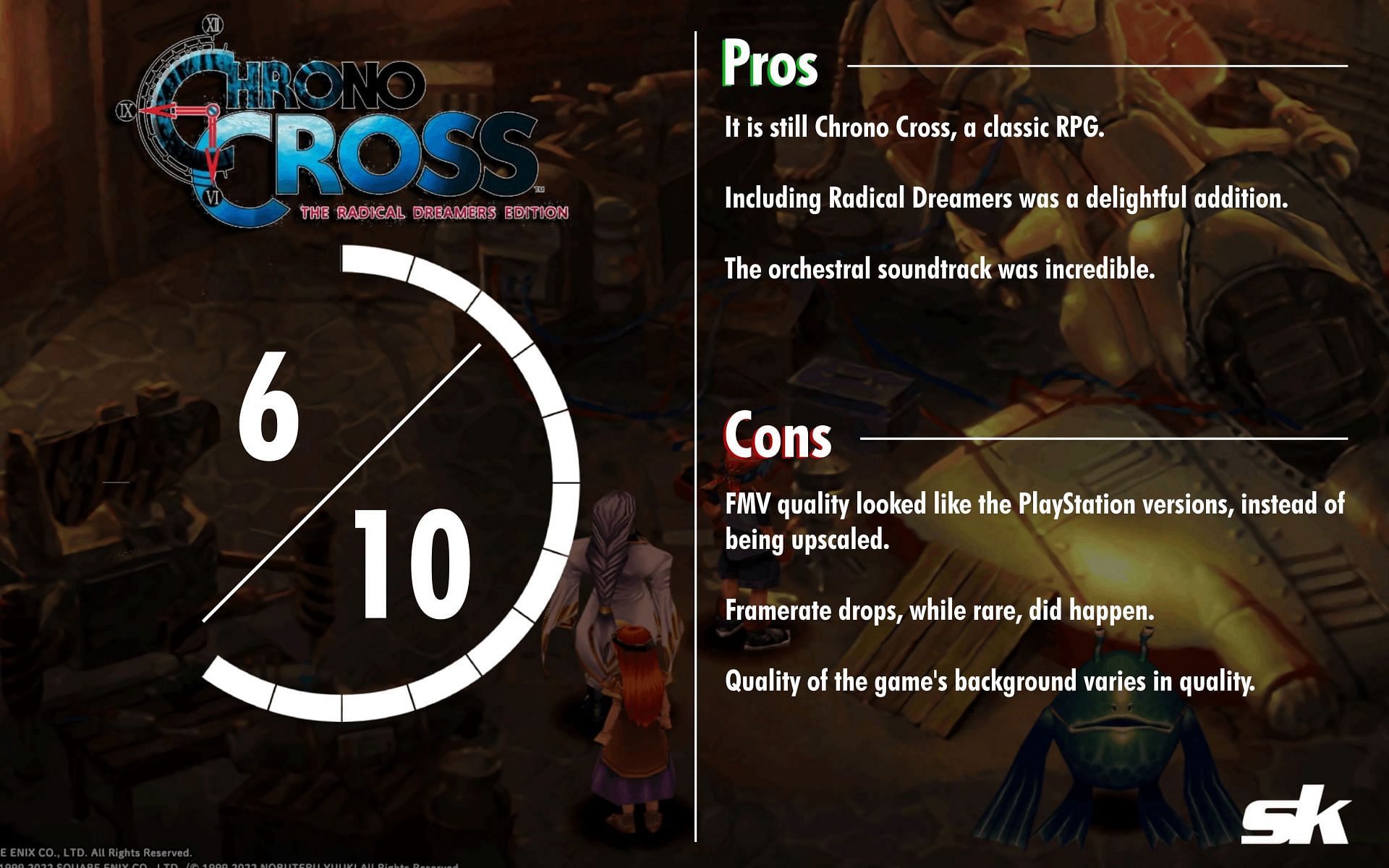 Chrono Cross: The Radical Dreamers Edition Review - Niche Gamer