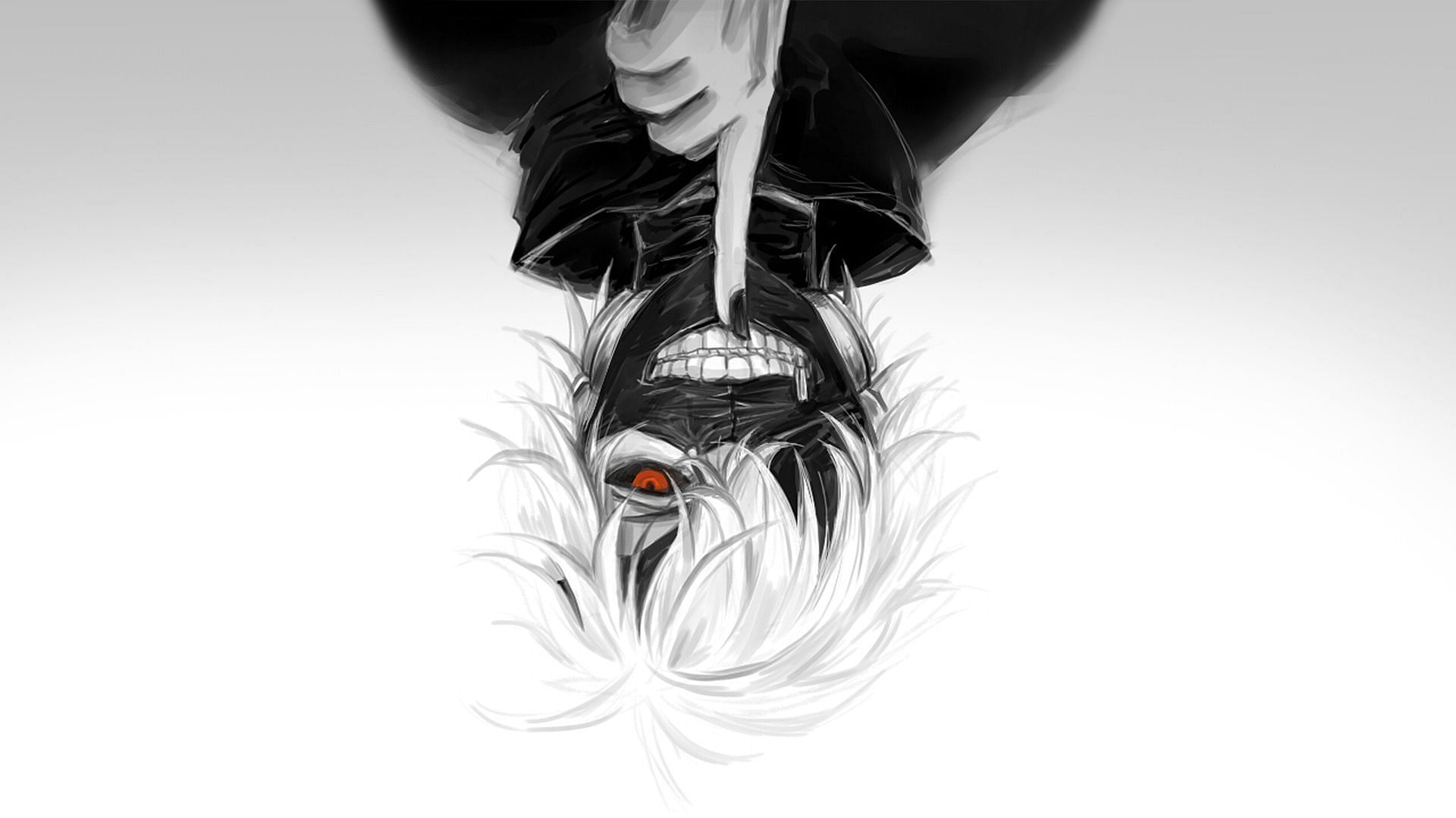 kaneki ken and sasaki haise (tokyo ghoul and 1 more) drawn by