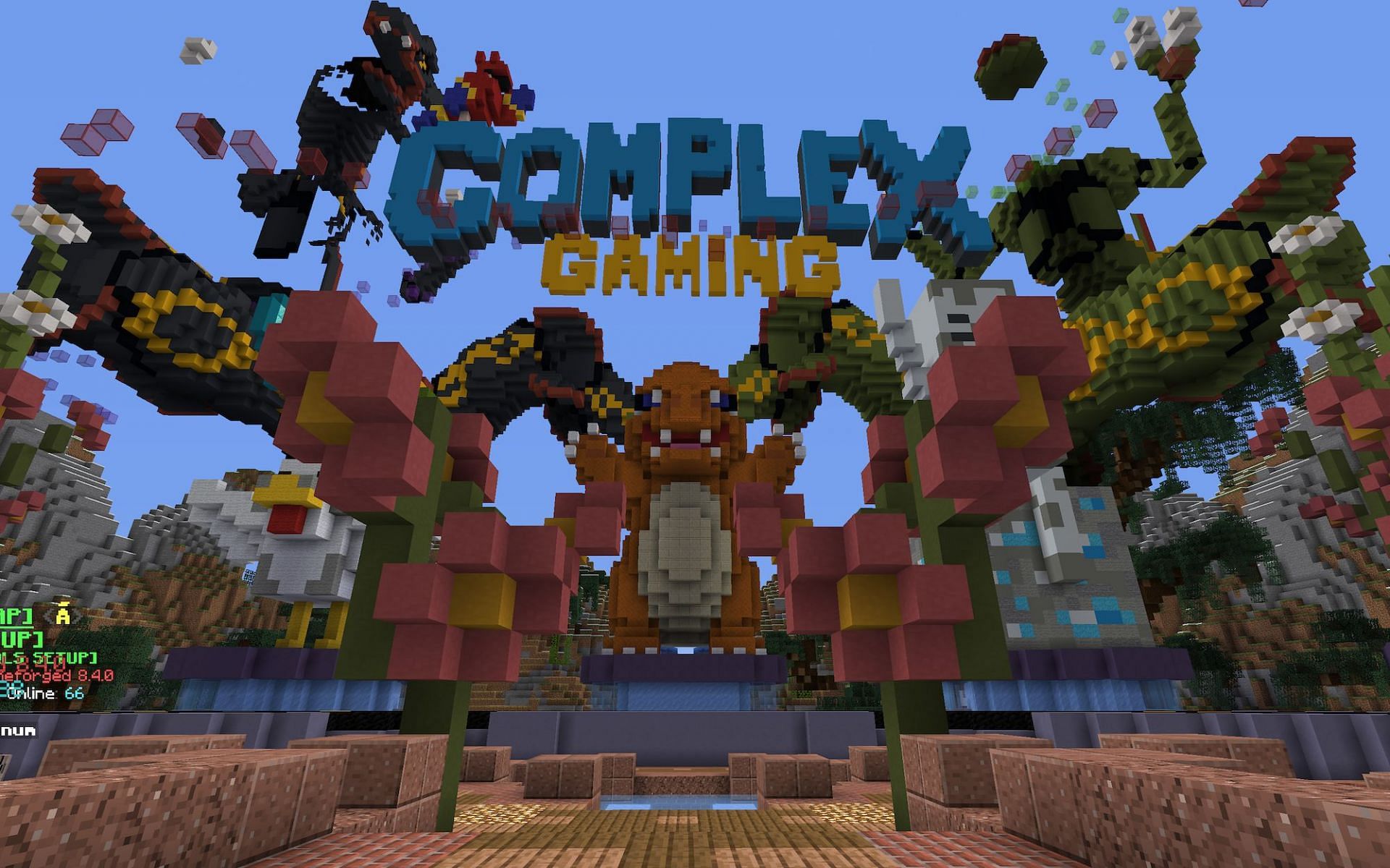Complex Gaming hub [Image via Minecraft]