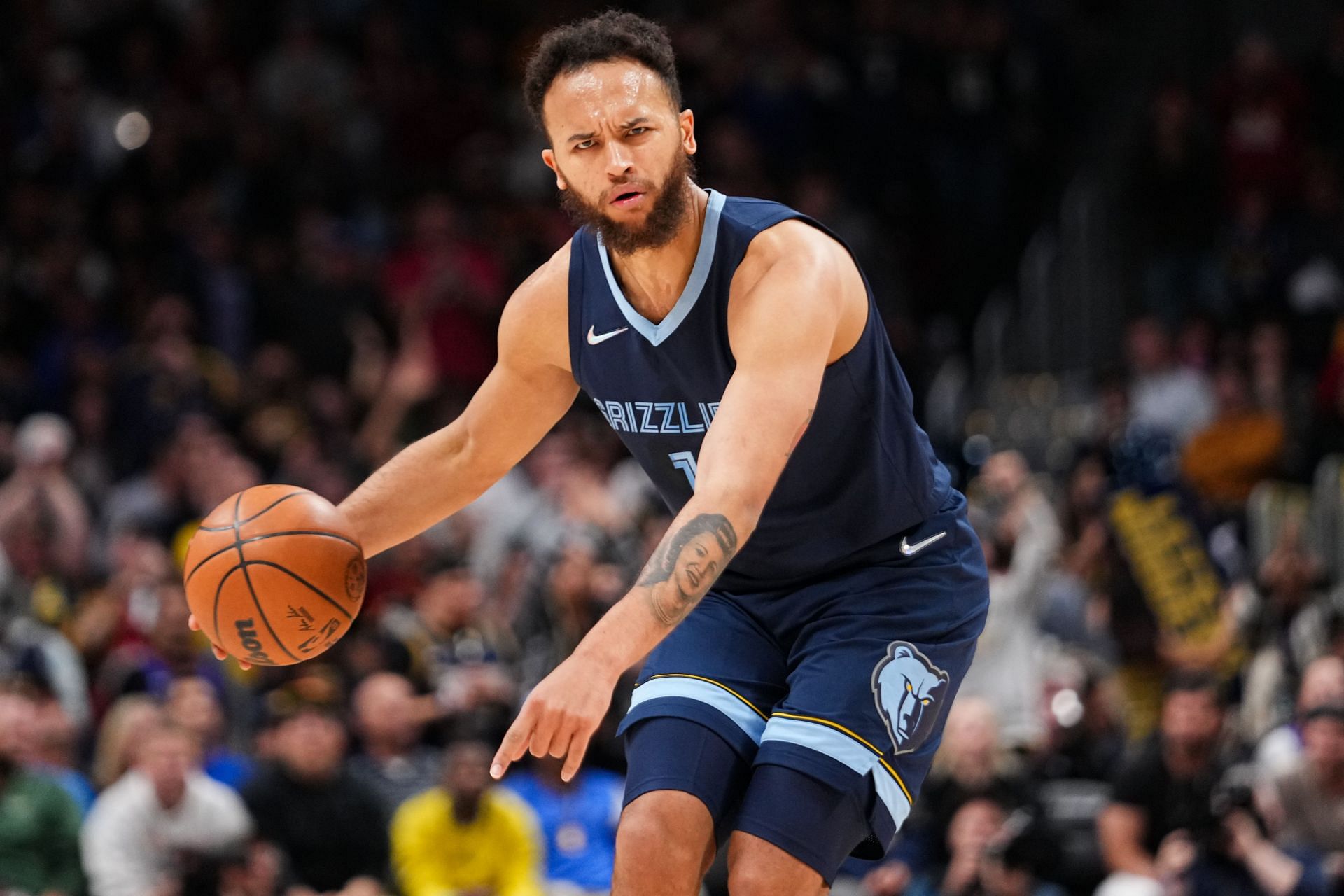 Kyle Anderson of the Grizzlies against the Denver Nuggets