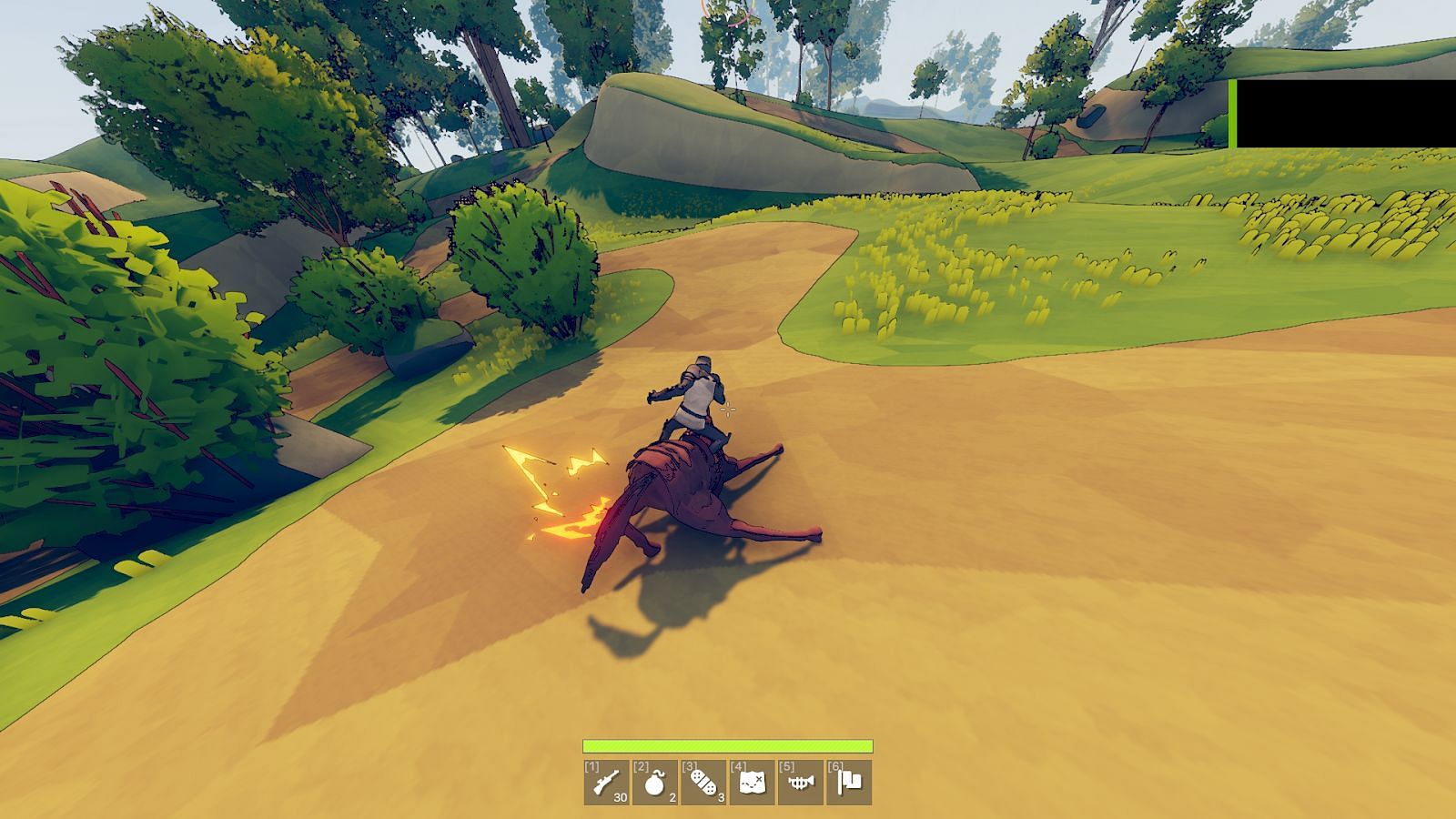 Horse drifting simulator? (Image via Landfall Games)