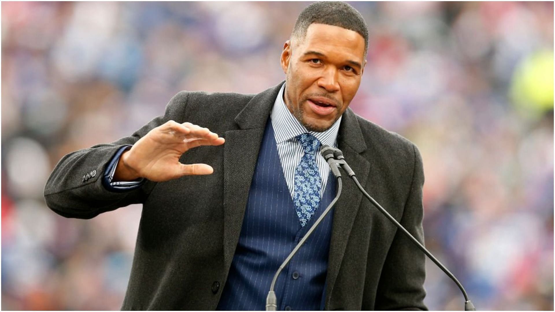 Michael Strahan is the father of four children (Image via Jim McIsaac/Getty Images)