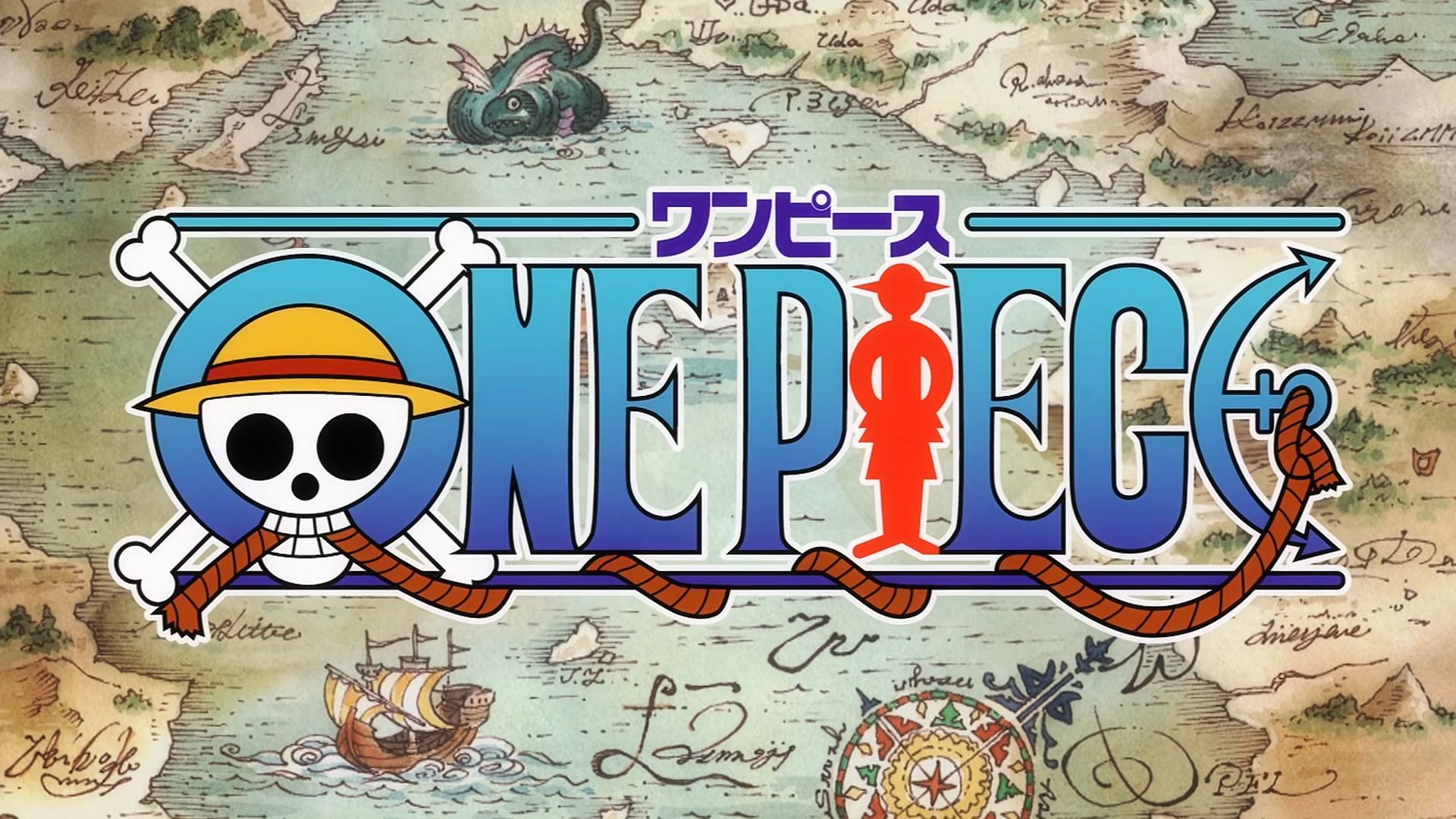 The World Map of One Piece 