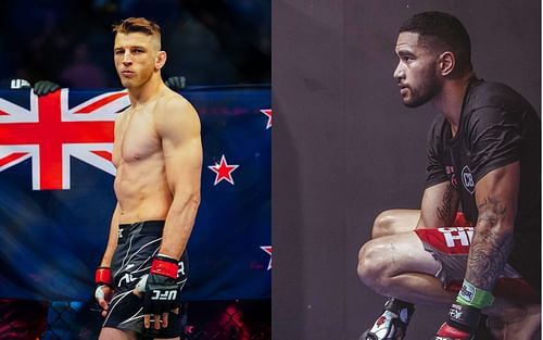 Dan Hooker (left) slammed the NZ justice system for the sentence given to his late teammate Fau Vake's (right) attacker [Right image via @fauvake on Instagram]