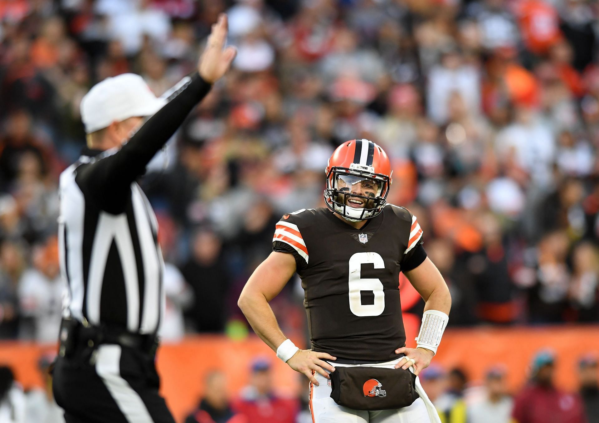 Cleveland Browns' Baker Mayfield has surgery, starts road to 'true self'