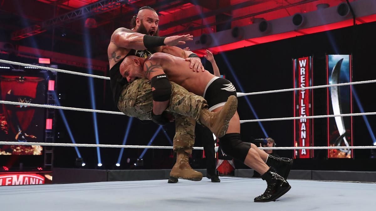 Goldberg and Strowman contested a sprint that was largely forgettable
