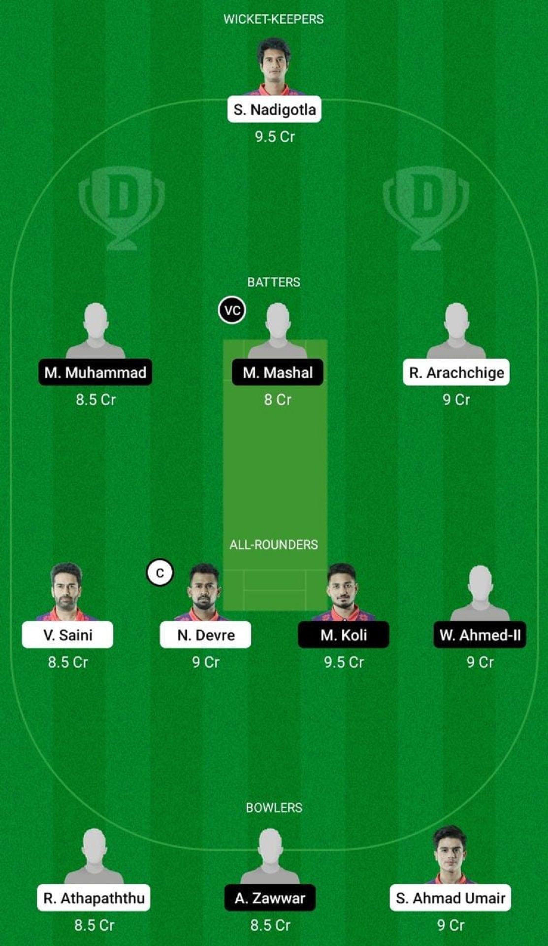 CLJ vs BUG Dream11 Fantasy Suggestion #2