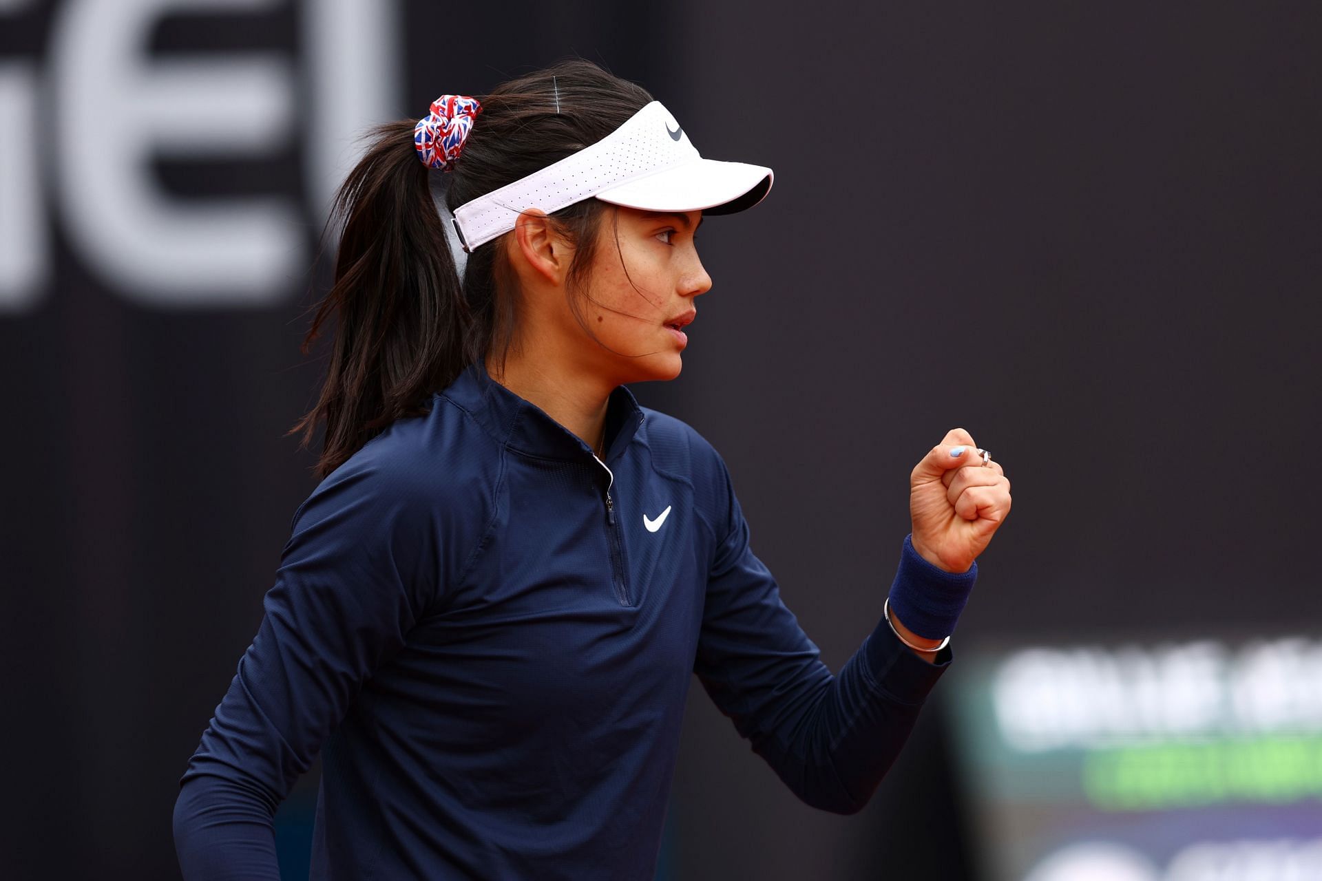 Emma Raducanu won her first match on clay during the Billie Jean King Cup qyalifying round