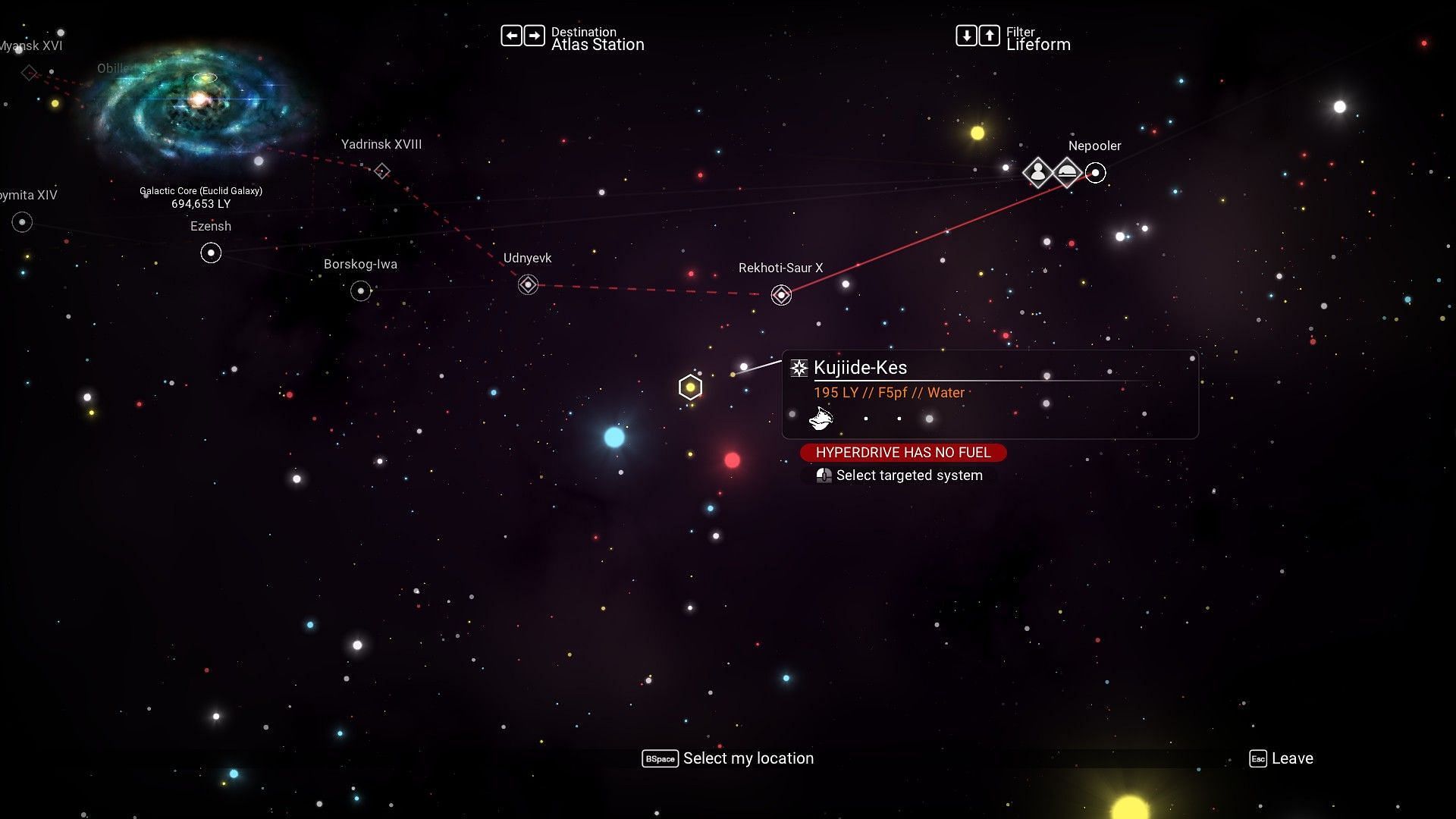 Galaxy map (Image via Hello Games)