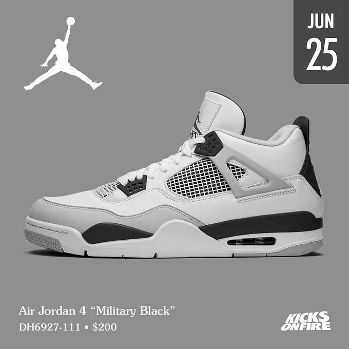 When will Air Jordan 4 Military Black be released? Price and more explored