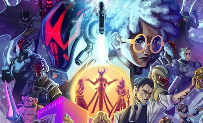 Fortnite artwork sums up the game's entire existence in one magnificent picture