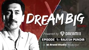 “To teach slum kids how to play cricket was not an idea, it was a dream” - Slum Cricket League founder Rajesh Pundir on Ep.1 of Dream Big Stories