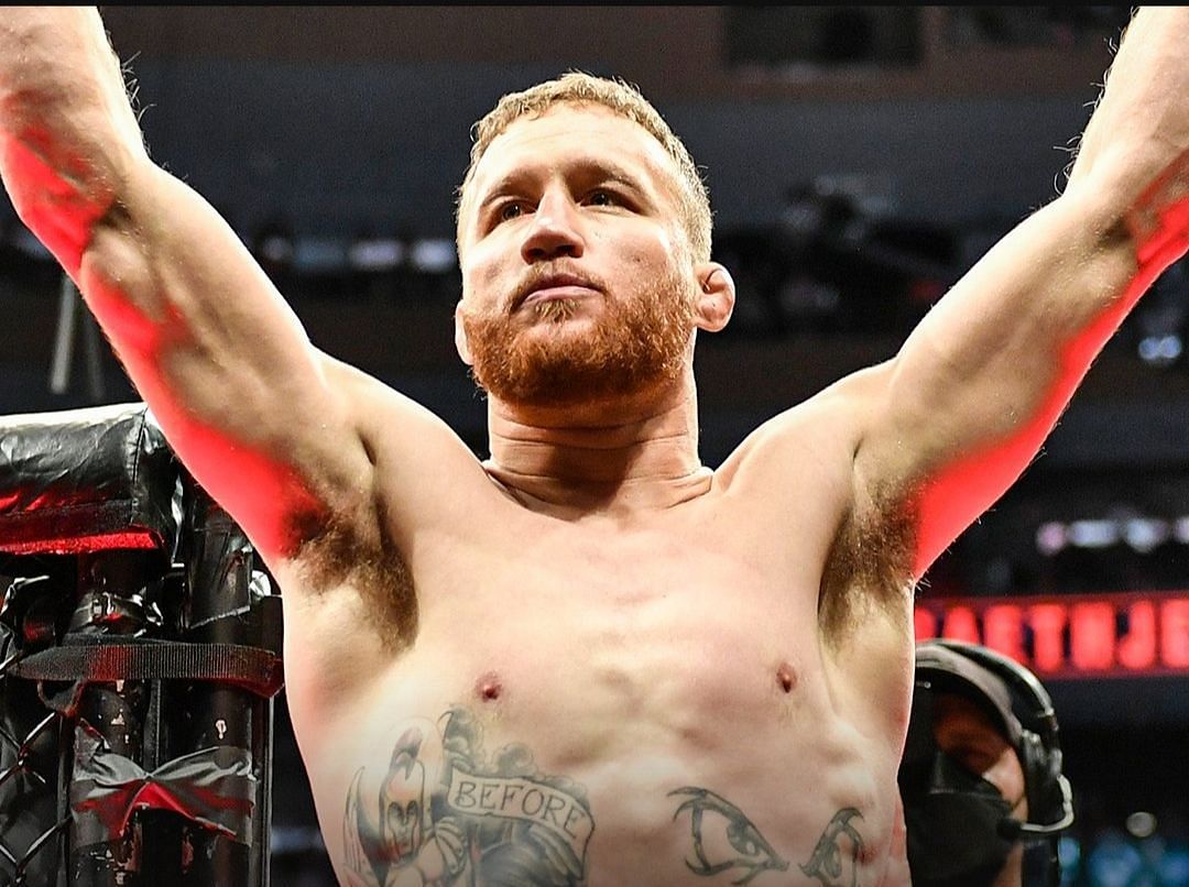 Justin Gaethje at Madison Square Garden [Image via @espnmma on Instagram]