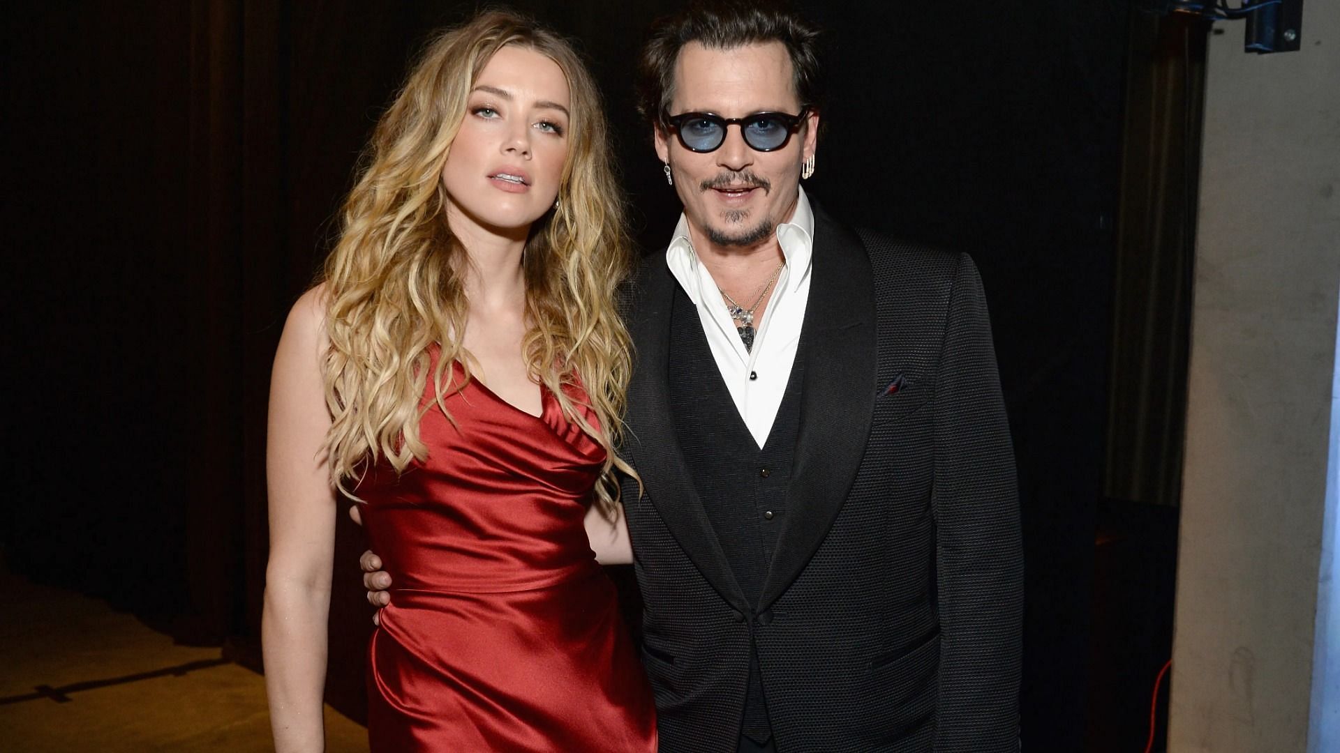 Amber Heard and Johnny Depp first met on the sets of 2011&#039;s film, The Rum Diaries (Image via Michael Kovac/Getty Images)