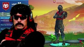 "Fortnite no-build mode was built for me": Dr DisRespect continues to sing praises of the battle royale