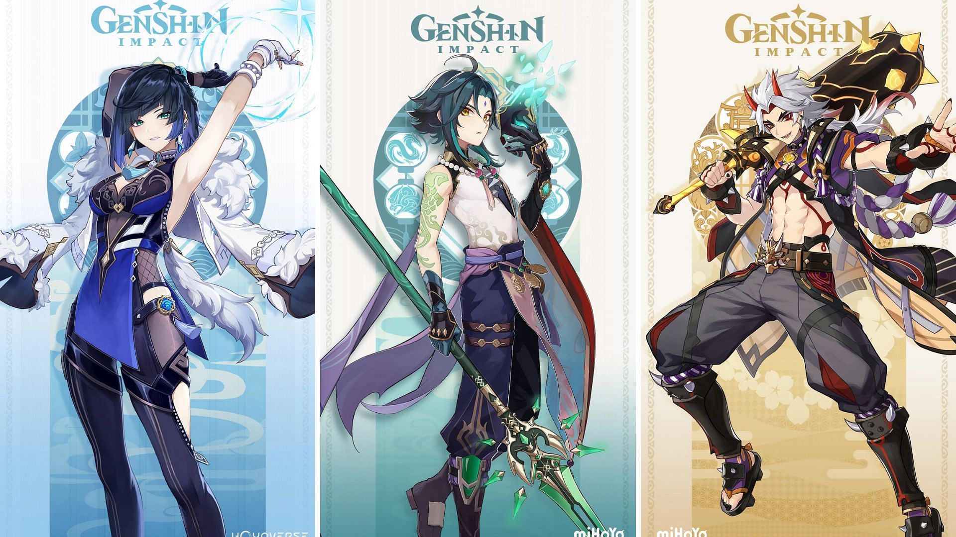 Genshin Impact 2.7 banners: Xiao, Yelan, Weapons and 4-stars leaked