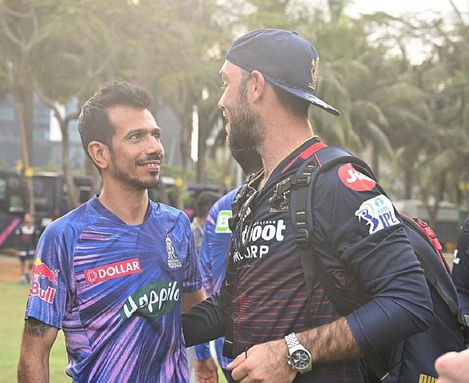 "कुछ रिश्‍ते हमेशा विशेष होते हैं", युजवेंद्र चहल और ग्‍लेन मैक्‍सवेल की मुलाकात बन गई स्‍पेशल