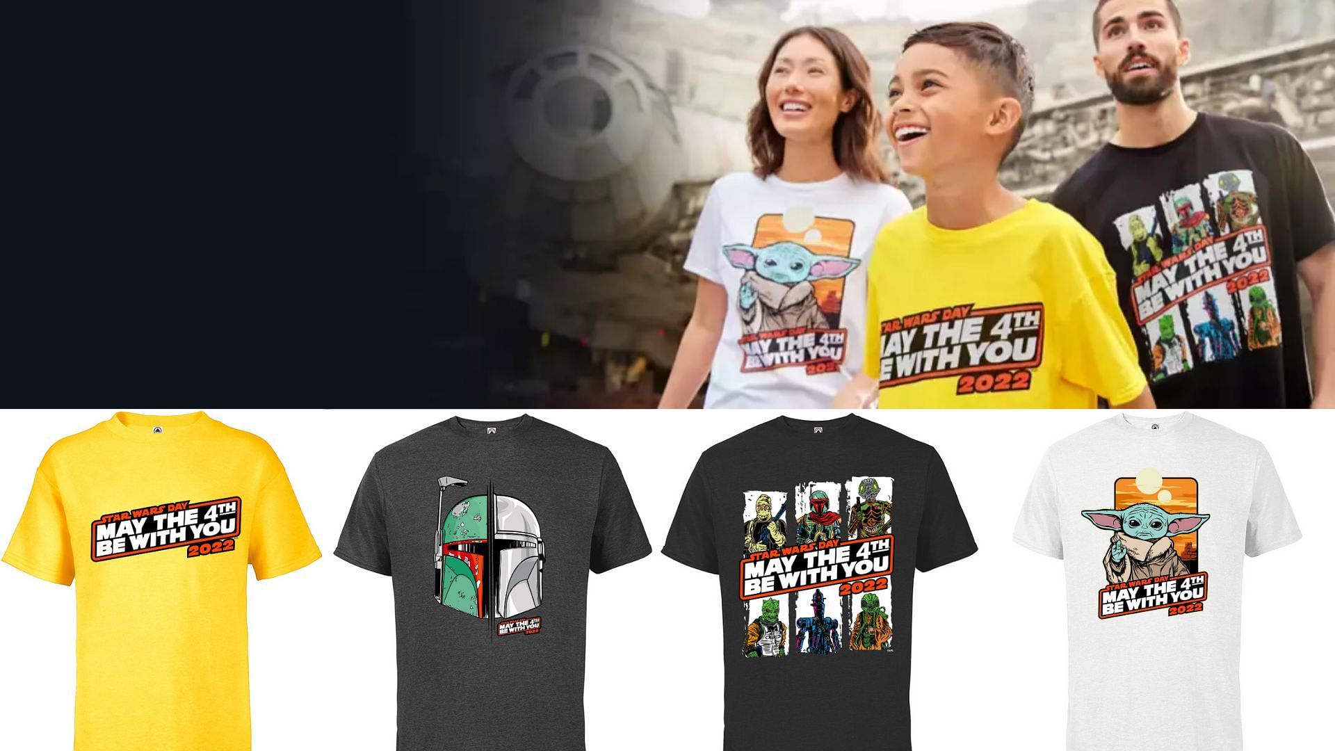 Star Wars Day 2022 T-shirt collection (Image via Disney)