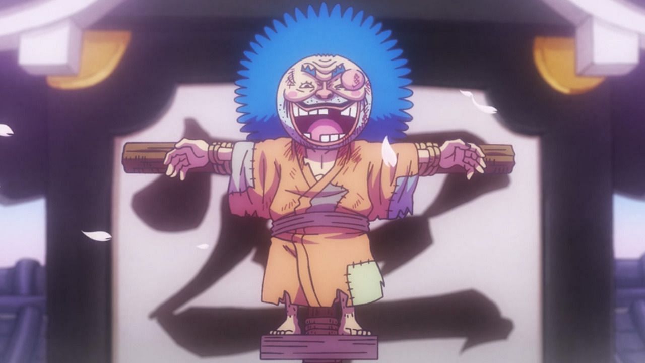 Yasuie as seen in the One Piece anime (Image via Toei Animation)