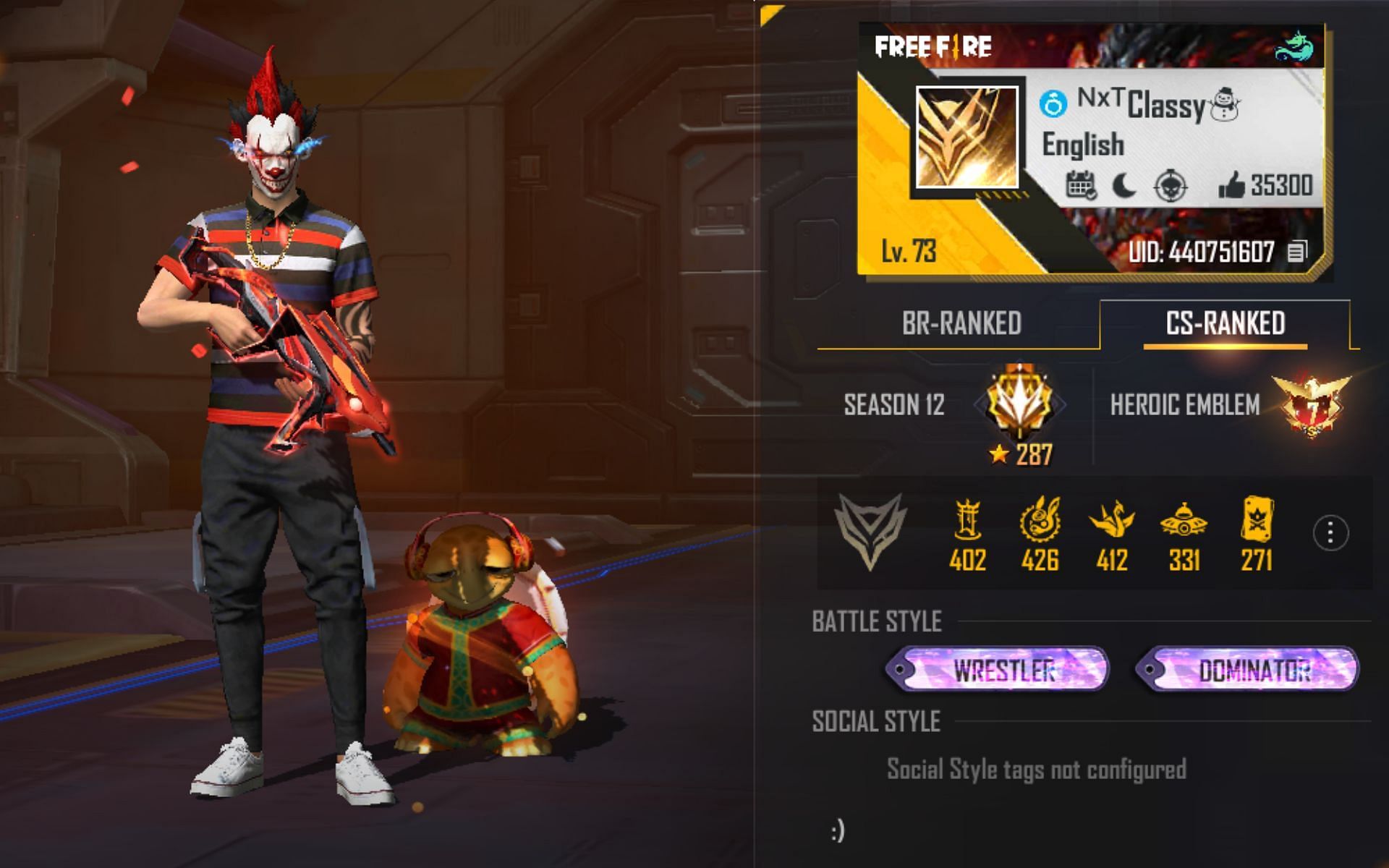 Grand Master for the first in CSR : r/freefire
