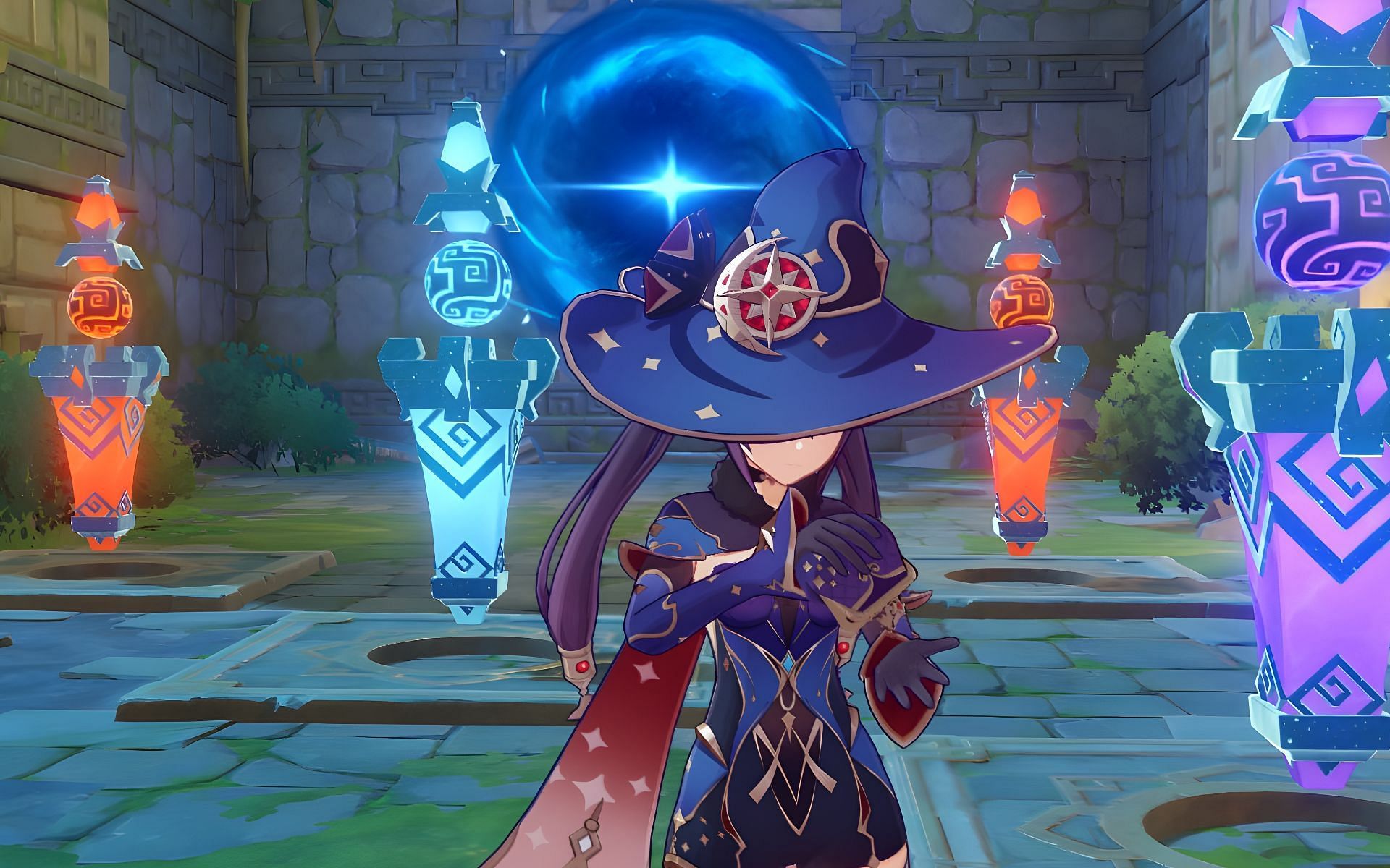 The Enter the Horde challenge for Springtide Advent can be hard for a player without a strategy (Image via miHoYo)