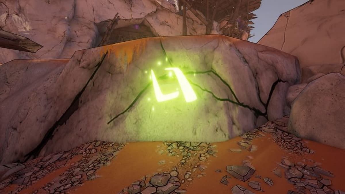 This is what the green rune looks like (Image via Gearbox Software)