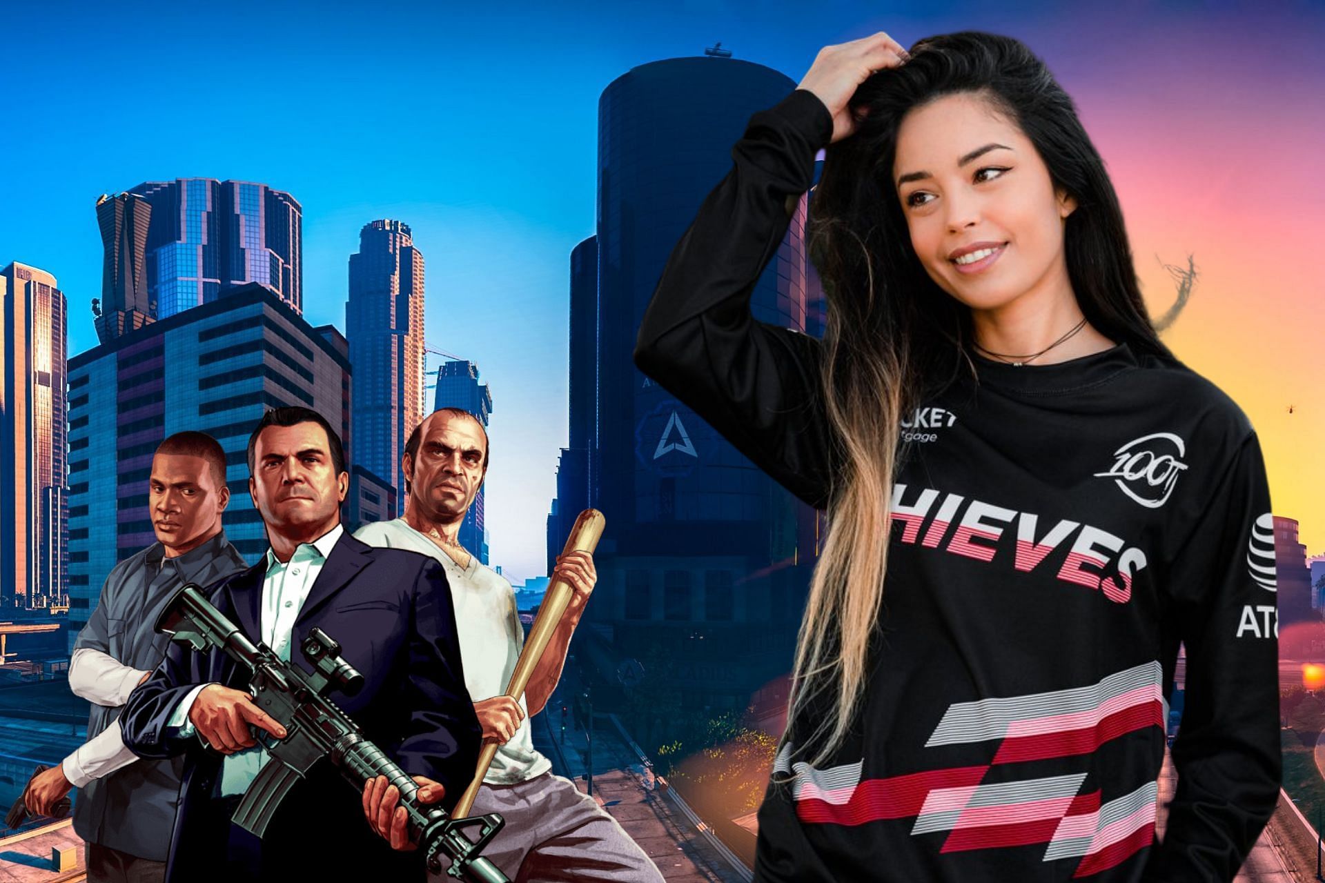 Valkyrae confesses she is completely obsessed with one of her GTA character&#039;s possessions (Image via Sportskeeda)