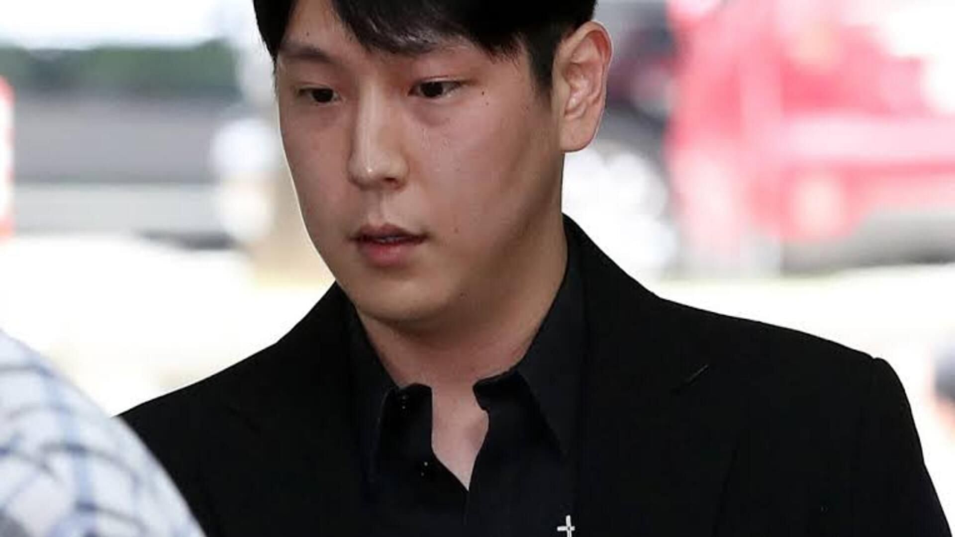 Himchan was sentenced to 10 months in jail (Image via Twitter)