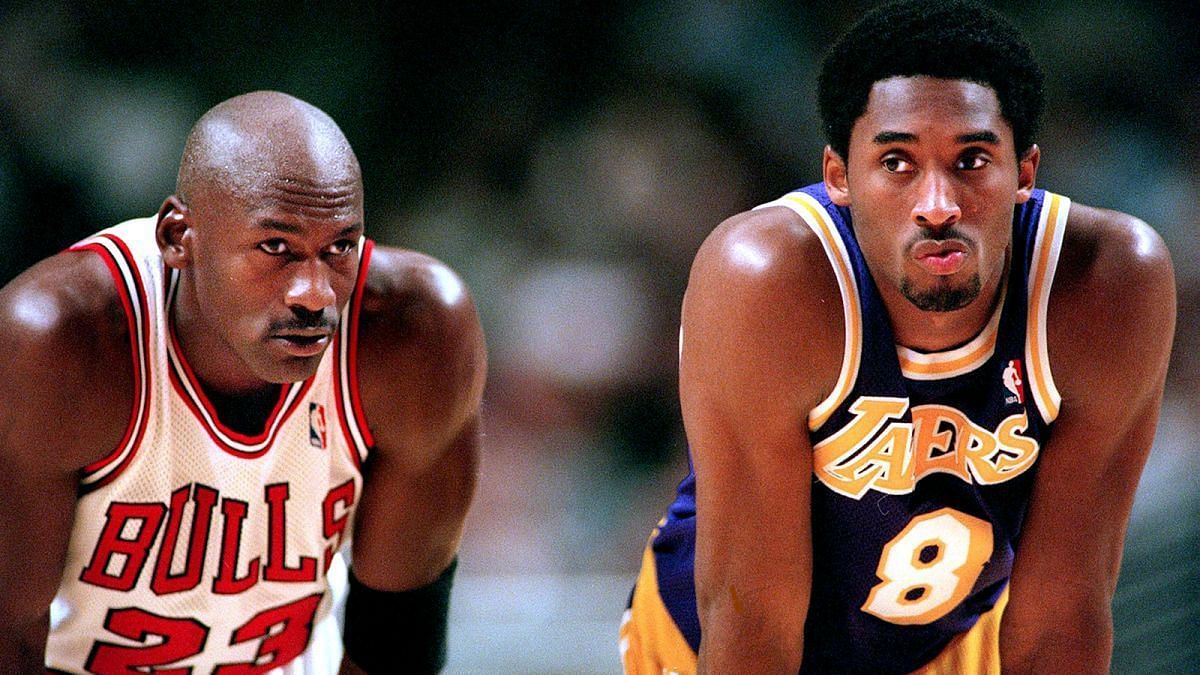 Michael Jordan and Kobe Bryant. (Photo: CNN)
